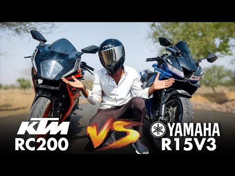 I Compared My R15 with KTM RC 200…