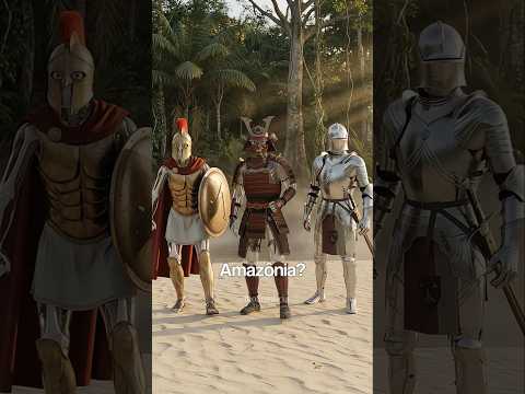 Quem sobrevive mais tempo na Amazônia? Espartano, samurai ou cavaleiro medieval? 🌿