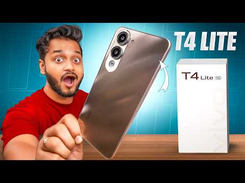 vivo T4 Lite : 6000 mAh Battery & Amazing Camera under 10,000
