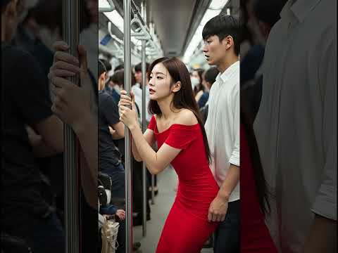 지옥철 | 満員電車 | a Perfect Counterattack. #지옥철 #満員電車 #crowded #shorts #지옥철 #viral 출근길