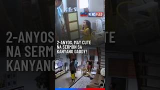 2-anyos, may cute na sermon sa kanyang daddy! | GMA News Feed