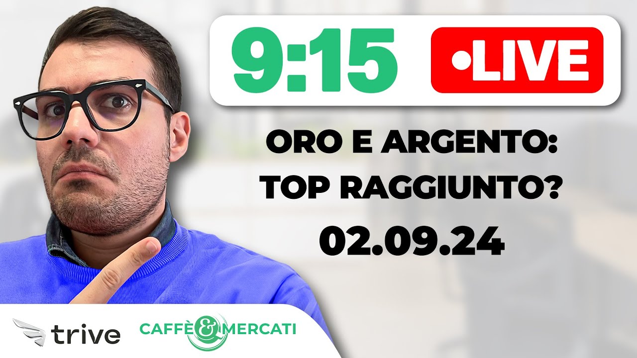 L'oro non riesce ad aggiornare i massimi, nuove opportunità in arrivo?