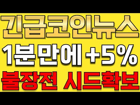 [시드머니 꿀팁] 영상 제작하자마자 +5% 급등 내일 오전 9시는 '이 종목' !!! 오늘 영상 필수시청 하세요 !! 비트코인 MAGA 미국대선 불장 급등 폭등