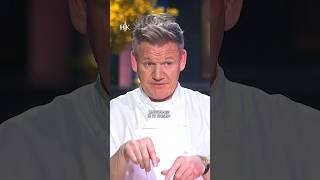 Chef Ramsay has a salty reaction to boxed pasta 😭 #hellskitchen #gordonramsay