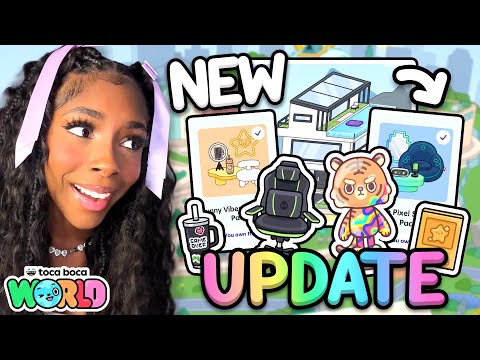 REACTING To The NEW MEGASTAR MANSION PACK! 🤑| With Voice 🔈 | Toca Life World Roleplay