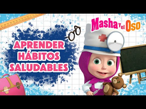 Masha y el Oso Castellano ✨ Lección con Masha 👕 Colección de dibujos animados 📺