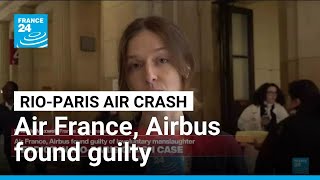 YouTube video thumbnail: French Court Finds Air France, Airbus Guilty Over 2009 Rio-Paris Crash