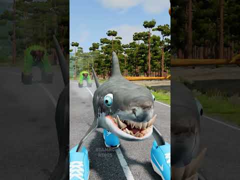 Weird Crazy Italian Brainrot Cars vs Angry Miss Tung Tung Sahur in BeamNG.drive