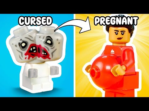 Hice minifiguras PERSONALIZADAS MALDITAS en LEGO...