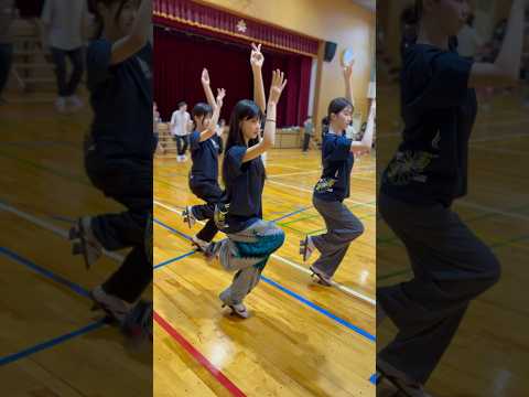 【阿波おどり】スピード感のある女踊りの練習！Women are practicing fast dance!! #shorts