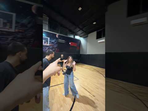 صار بدا مصاري 💰بالأخر😱🏀 #basketballball #challenge