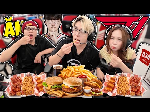 ĂN CÙNG PHONG CẬN TẬP 4: SKSP MUKBANG ĐỒ ĂN NET T1 TẠI HÀN QUỐC