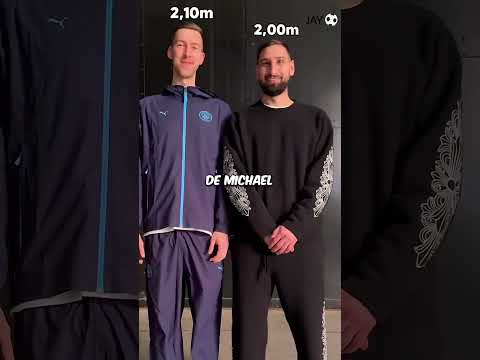 La gente no se da cuenta de que Michiel es uno de los youtubers de fútbol más altos 😨