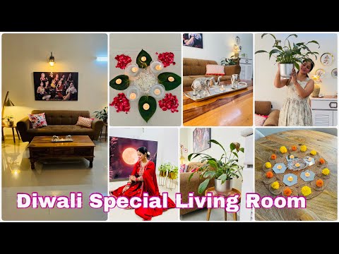 Diwali Special Living Room Decoration 🤩🤩