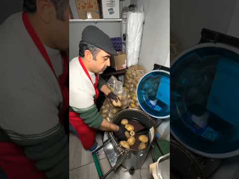 This Guy Makes Crispy Fries In Unique Style 😱🤯