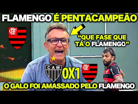 NETO PERDE a LINHA após VER O FLAMENGO PENTACAMPEÃO DA COPA DO BRASIL! QUE FASE QUE TÁ O FLAMENGO