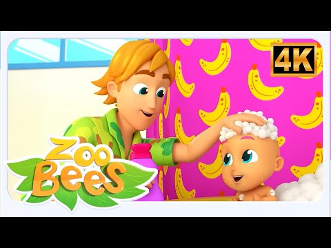 Banyo Şarkısı | Zoobees okul öncesi Tekerlemeler Çocuklar İçin 🛁🎶