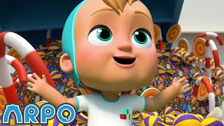 El Gran Dulce de Bebé! | El Robot ARPO🤖 Caricaturas y dibujos animados para niños