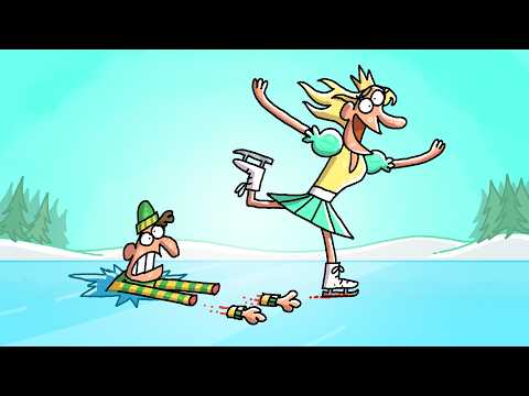 Ice Skating Shocking Accident | Cartoon Box 434 | by Frame Order | Hilarious Cartoons