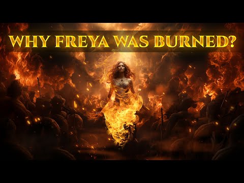 Why Was Freya Burned By The Aesir Gods? | #mythology #myths #mythologyexplained