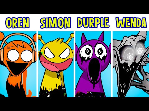 FNF Vs Pibby Tantrum // Vs Wenda/Simon/Oren - Incredibox Sprunki Friday Night Funkin'