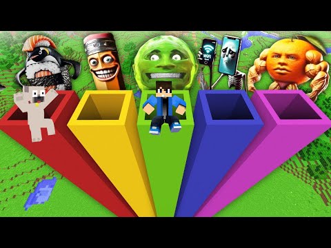 LEGHOSSZABB HÁZ  LING GANG MELON | SIGMA BOY A MINECRAFTBAN!