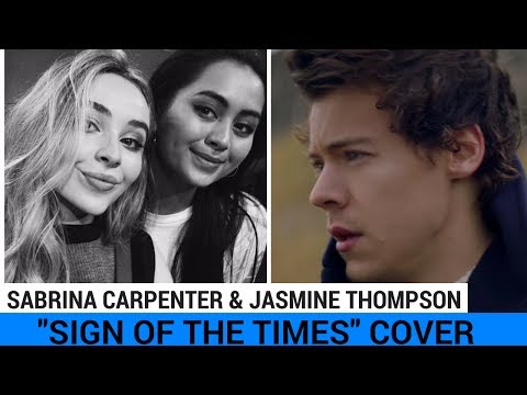 Sabrina Carpenter & Jasmine Thompson Drop Cover of “Sign Of The Times” | Hollywire