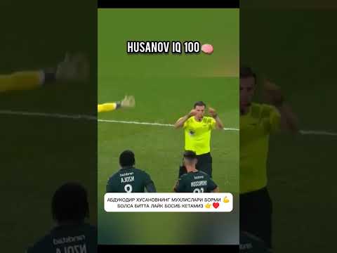 АБДУКОДИР ХУСАНОВГА АЁОРЛИК КИЛМОКЧИ БОЛДИ ОХШАМАДИ 🔥💪 #abduqodirhusanov #fayzullayev #rek #football