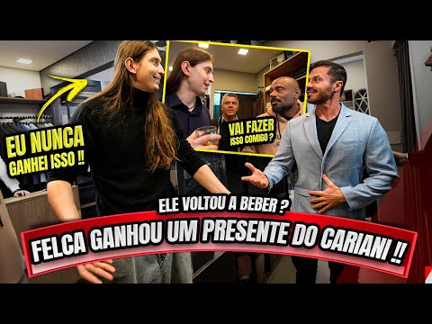 CARIANI DEU UM PRESENTE PARA O FELCA - UM DIA DE PRINCESA !