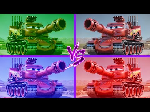 🚜💥😱MCQUEEN TANK MONSTER🎶 Coffin Dance Song