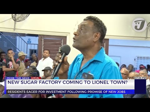 YouTube video thumbnail: New Sugar Factory Coming to Lionel Town?