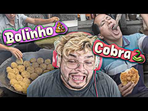 BOLINHO DE ESTERCO E COBRA FRITA! ... Analise CientifiGa Comida Indiana #09