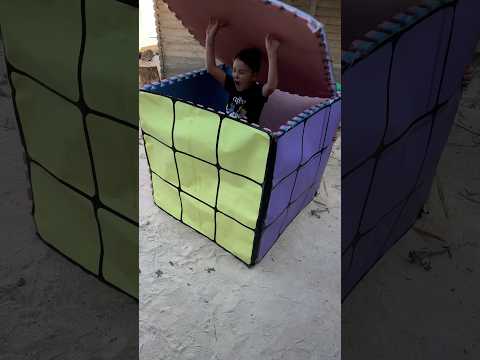 TRUCAZO cubo de Rubik ¡¡Se hace GIGANTE!! #rubikscube #viral #shorts