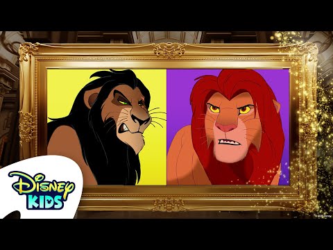 Simba vs. Scar 🦁👑 | The Lion King | Great Hall of Rivals 😈✨ | @disneykids