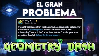 ¡EL GRAVE PROBLEMA QUE HAY ACTUALMENTE EN GEOMETRY DASH!