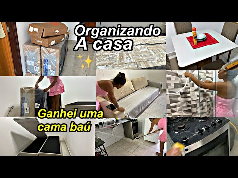 FAXINA PRÉ MUDANÇA: Ganhei uma cama baú emma colchões, vendi a penteadeira, fogão e +