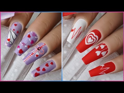 Easy Valentine's Day Nail Art Compilation | Trends Nail Designs You Need to Try in 2025 |💖Cute Nails