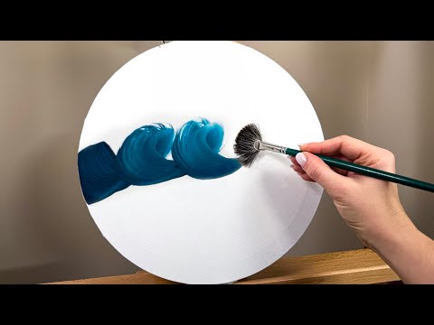 Easy Canvas Board Painting for Beginners