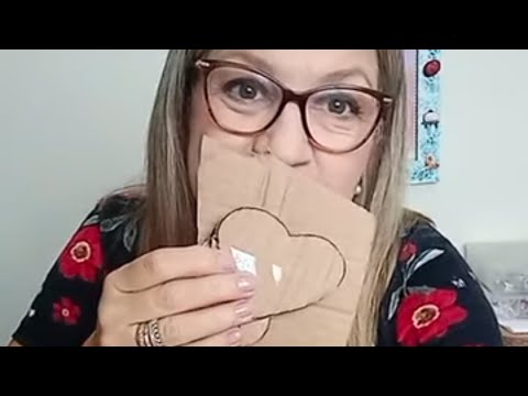 DIY PARTE 1 Aula ao vivo - Ideia com papelão! Penca de corações