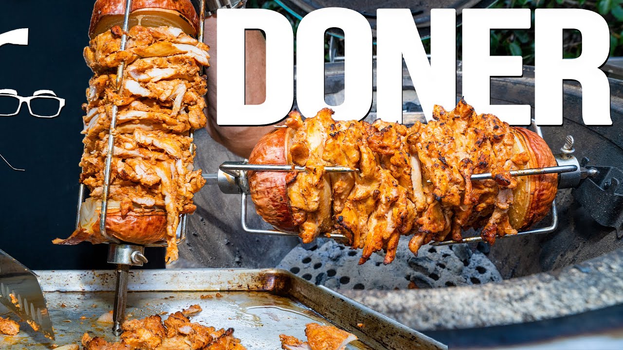 CHICKEN DONER KEBAB AT HOME!