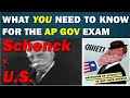 Schenck v. United States Analysis