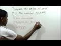 Understanding Place Value of Sevens