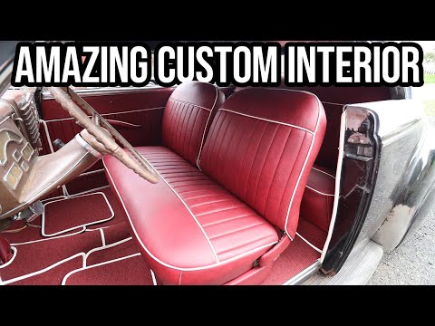 Custom 39 Mercury Gets A Full 50s Inspired Interior!!