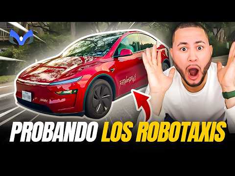 ESTAMOS ES EL FUTURO TESLA ROBOTAXI ESTAN EN TEXAS!!!!