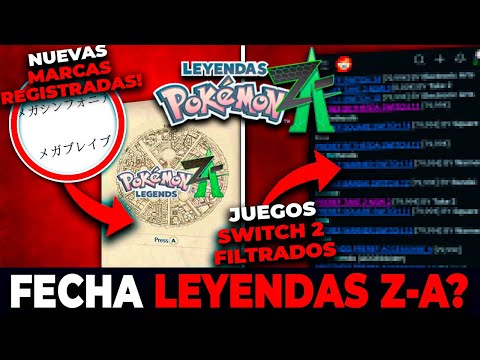 POKÉMON REGISTRA 4 NUEVAS MARCAS Y DEJA PISTAS SOBRE LA SALIDA DE POKÉMON LEYENDAS Z-A! - pachi66