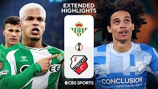 Real Betis vs. Utrecht: Extended Highlights | UEL League Phase MD 5 | CBS Sports Golazo