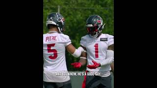 Jalen Pitre & Jimmie Ward Handshake 🔒 #houstontexans #texansfootball