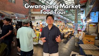 First Time at Gwangjang Market 🇰🇷 Korean Street Food Heaven