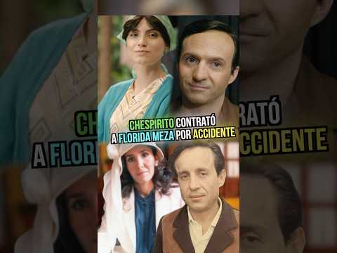 Chespirito contrató a Florinza Meza por accidente #chespirito #chavodel8 #elchavodel8