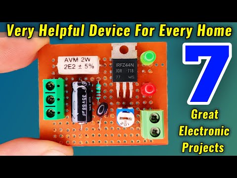 7 helpful Electronic Projects for Beginners